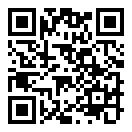 QRコードで郵便番号と住所を表示しています。