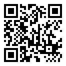 QRコードで郵便番号と住所を表示しています。