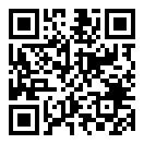 QRコードで郵便番号と住所を表示しています。