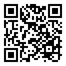 QRコードで郵便番号と住所を表示しています。
