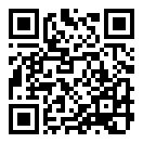 QRコードで郵便番号と住所を表示しています。