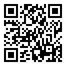 QRコードで郵便番号と住所を表示しています。
