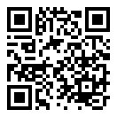 QRコードで郵便番号と住所を表示しています。