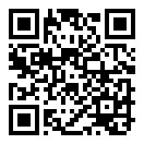 QRコードで郵便番号と住所を表示しています。