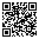 QRコードで郵便番号と住所を表示しています。