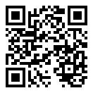QRコードで郵便番号と住所を表示しています。