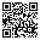 QRコードで郵便番号と住所を表示しています。