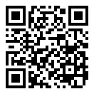 QRコードで郵便番号と住所を表示しています。