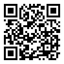 QRコードで郵便番号と住所を表示しています。