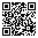 QRコードで郵便番号と住所を表示しています。