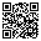QRコードで郵便番号と住所を表示しています。