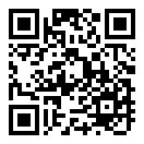 QRコードで郵便番号と住所を表示しています。