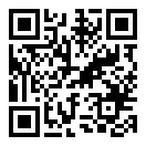 QRコードで郵便番号と住所を表示しています。