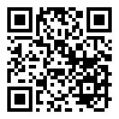 QRコードで郵便番号と住所を表示しています。
