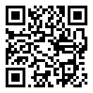 QRコードで郵便番号と住所を表示しています。