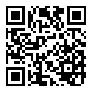 QRコードで郵便番号と住所を表示しています。
