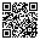 QRコードで郵便番号と住所を表示しています。