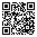 QRコードで郵便番号と住所を表示しています。