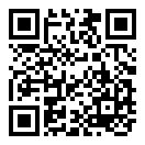 QRコードで郵便番号と住所を表示しています。