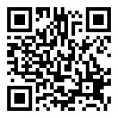 QRコードで郵便番号と住所を表示しています。