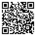 QRコードで郵便番号と住所を表示しています。