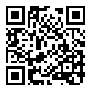 QRコードで郵便番号と住所を表示しています。