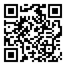 QRコードで郵便番号と住所を表示しています。