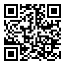 QRコードで郵便番号と住所を表示しています。