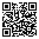 QRコードで郵便番号と住所を表示しています。