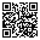 QRコードで郵便番号と住所を表示しています。