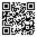 QRコードで郵便番号と住所を表示しています。