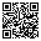 QRコードで郵便番号と住所を表示しています。