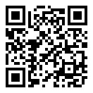 QRコードで郵便番号と住所を表示しています。