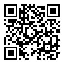 QRコードで郵便番号と住所を表示しています。