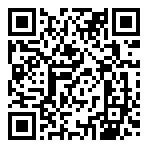 QRコードで郵便番号と住所を表示しています。