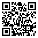 QRコードで郵便番号と住所を表示しています。