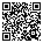 QRコードで郵便番号と住所を表示しています。