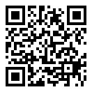 QRコードで郵便番号と住所を表示しています。