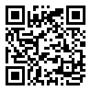 QRコードで郵便番号と住所を表示しています。
