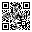 QRコードで郵便番号と住所を表示しています。