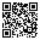 QRコードで郵便番号と住所を表示しています。