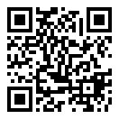QRコードで郵便番号と住所を表示しています。