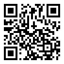 QRコードで郵便番号と住所を表示しています。