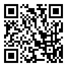 QRコードで郵便番号と住所を表示しています。
