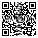QRコードで郵便番号と住所を表示しています。