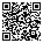 QRコードで郵便番号と住所を表示しています。