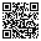 QRコードで郵便番号と住所を表示しています。