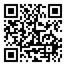 QRコードで郵便番号と住所を表示しています。