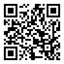 QRコードで郵便番号と住所を表示しています。