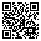QRコードで郵便番号と住所を表示しています。